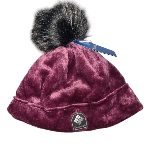 💕NWT Columbia Unisex Pom Hat💕Size S/M - Picture 2 of 5